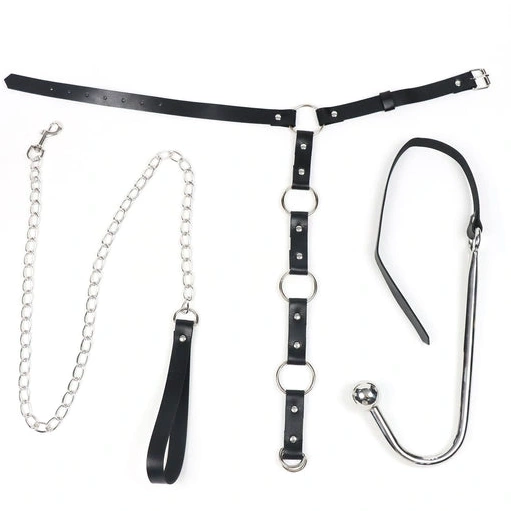 Hook Leash 5853 EverydayUse Collar with and Anal Kinky 0821